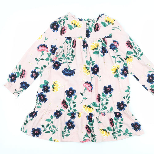 H&M Girls Pink Floral  Shift  Size 5-6 Years