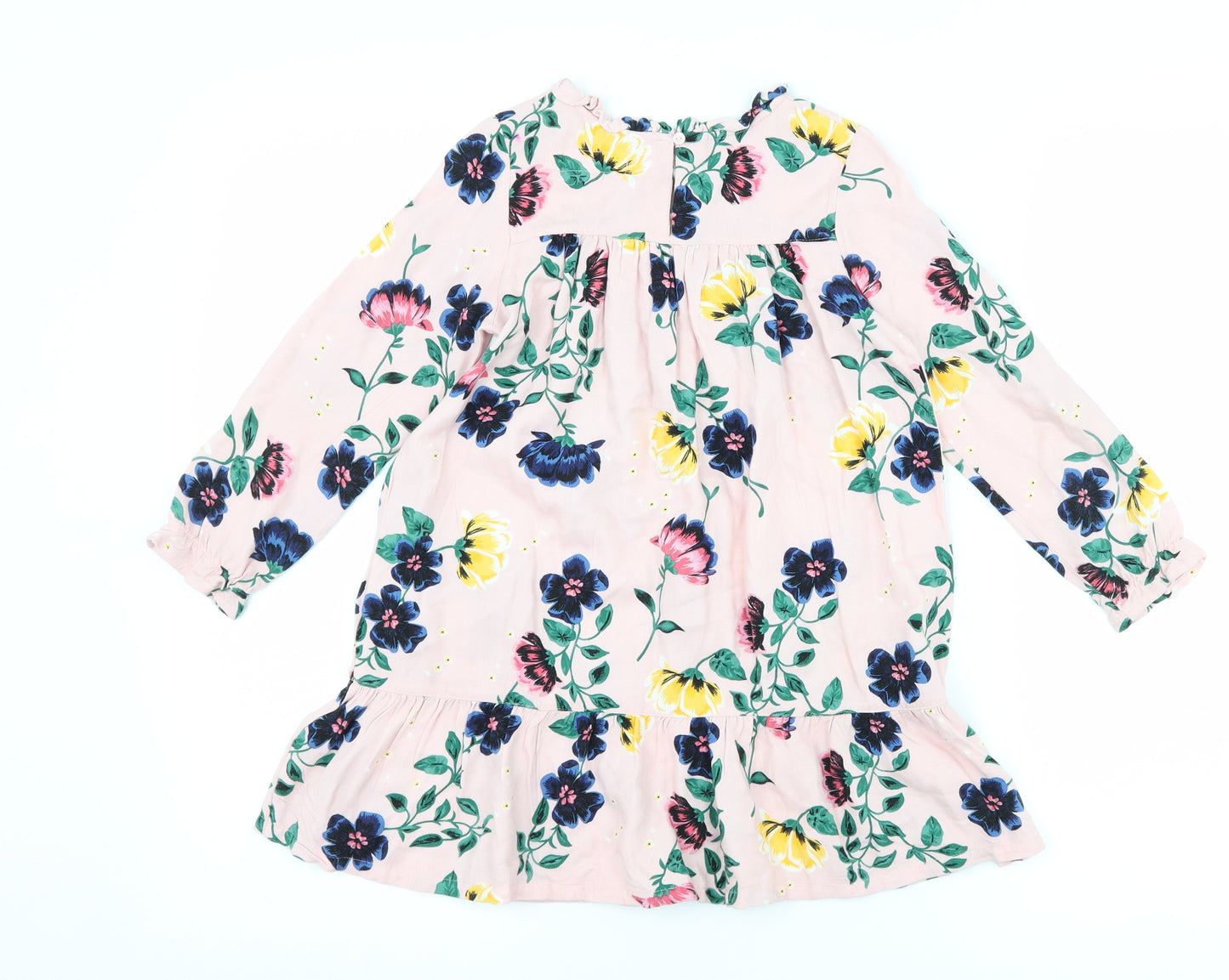 H&M Girls Pink Floral  Shift  Size 5-6 Years