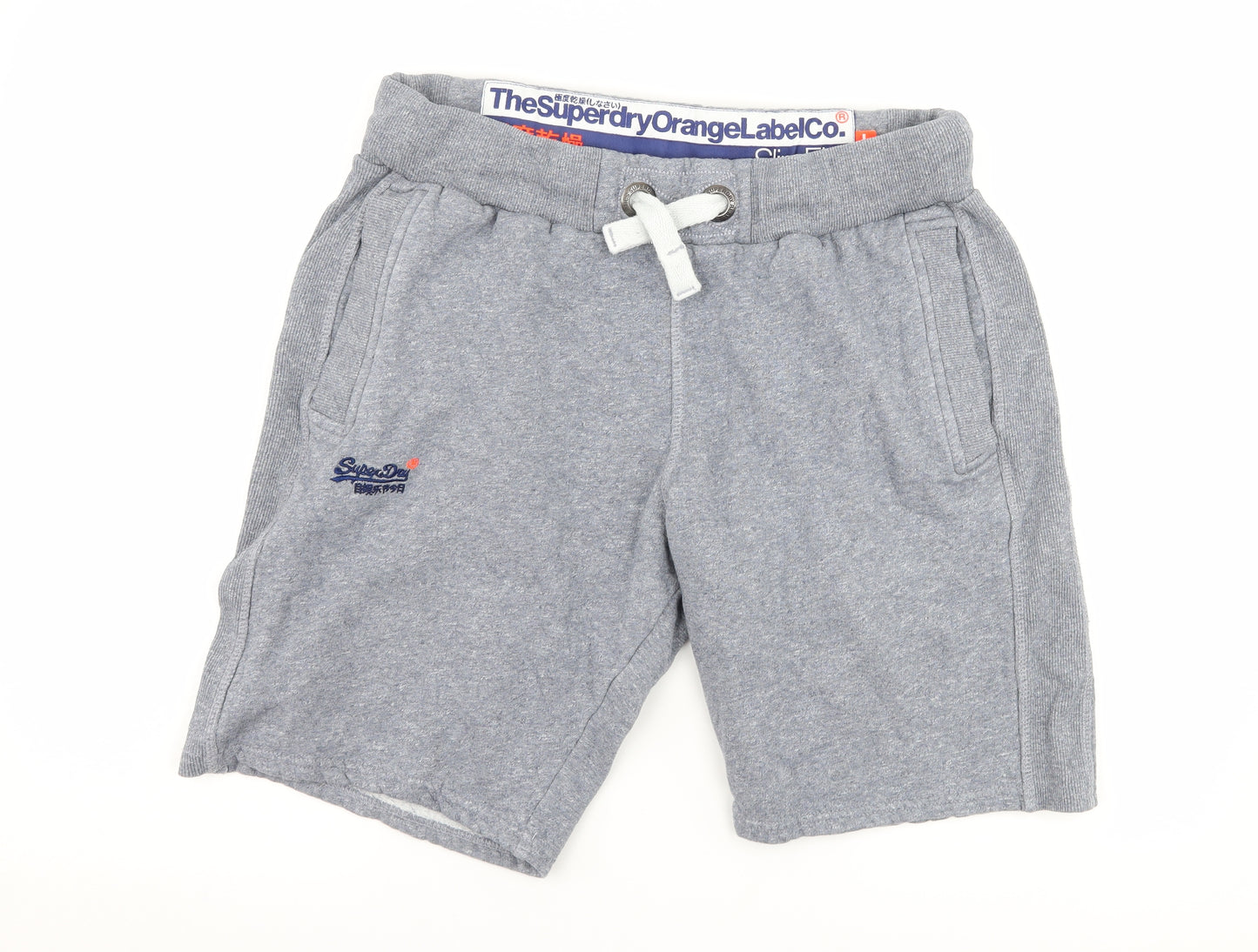 Superdry Mens Grey   Sweat Shorts Size L