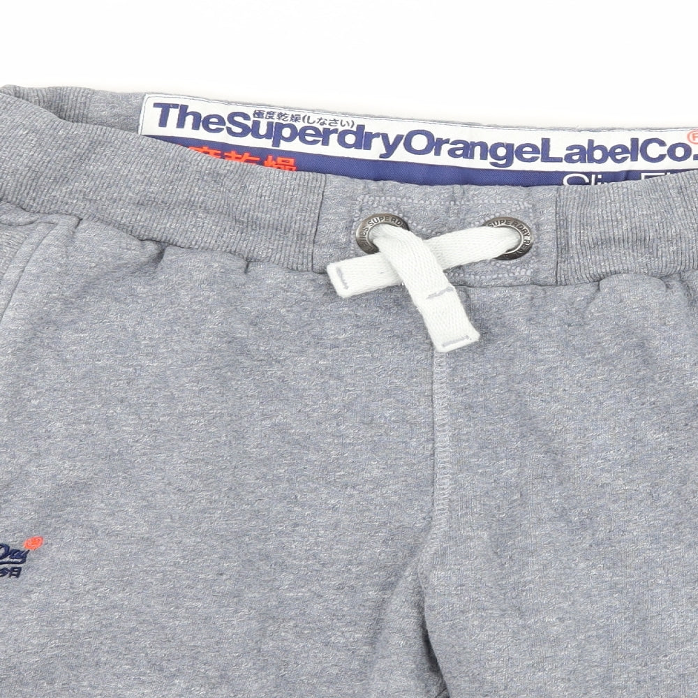 Superdry Mens Grey   Sweat Shorts Size L