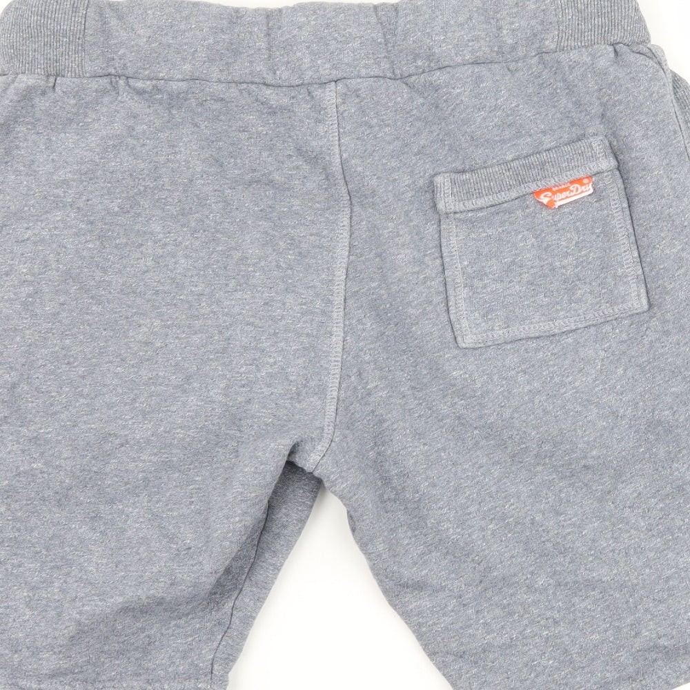 Superdry Mens Grey   Sweat Shorts Size L