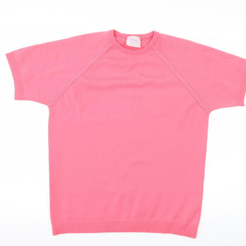 brettles Womens Pink   Basic T-Shirt Size 14