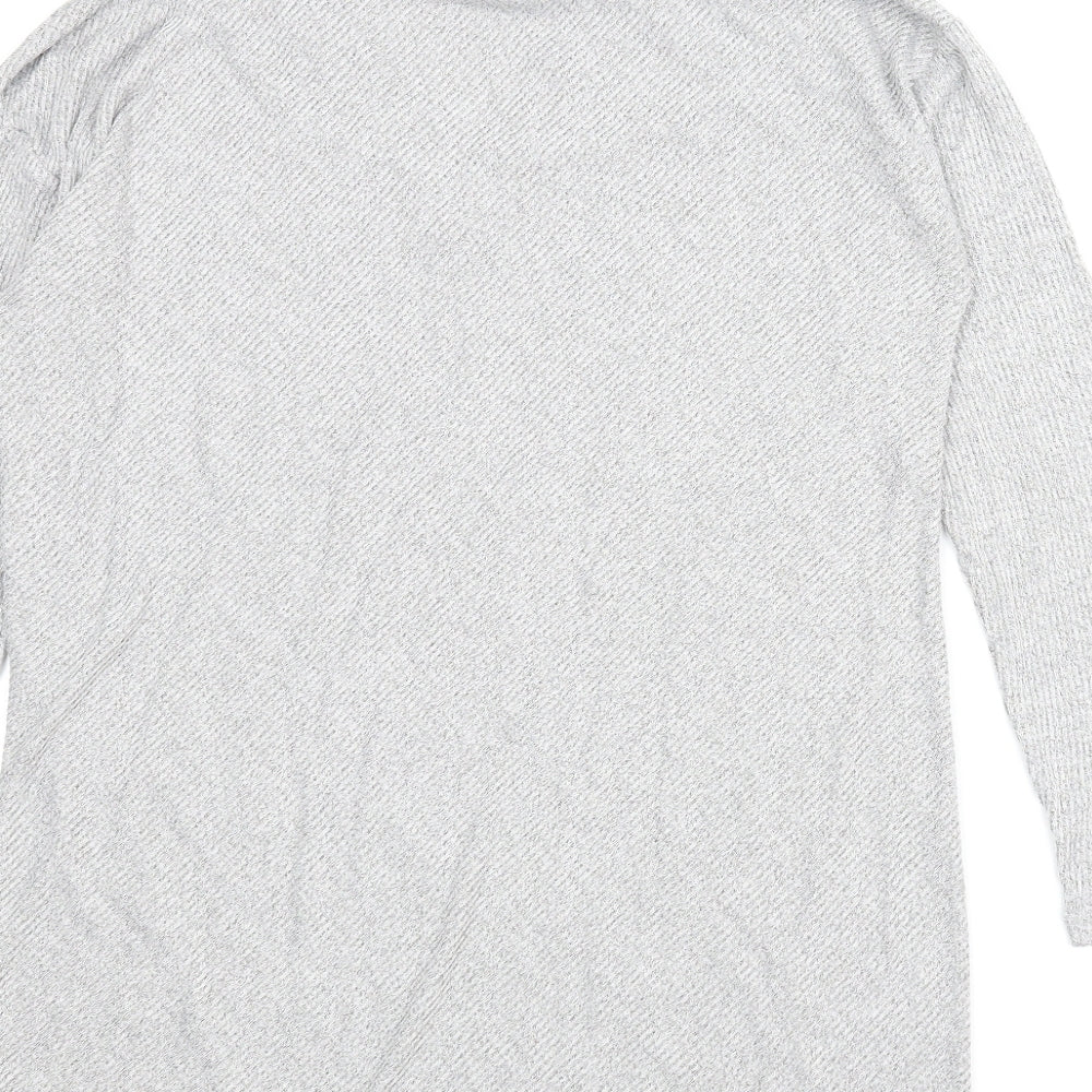 F&F Womens Grey   Tunic T-Shirt Size 14