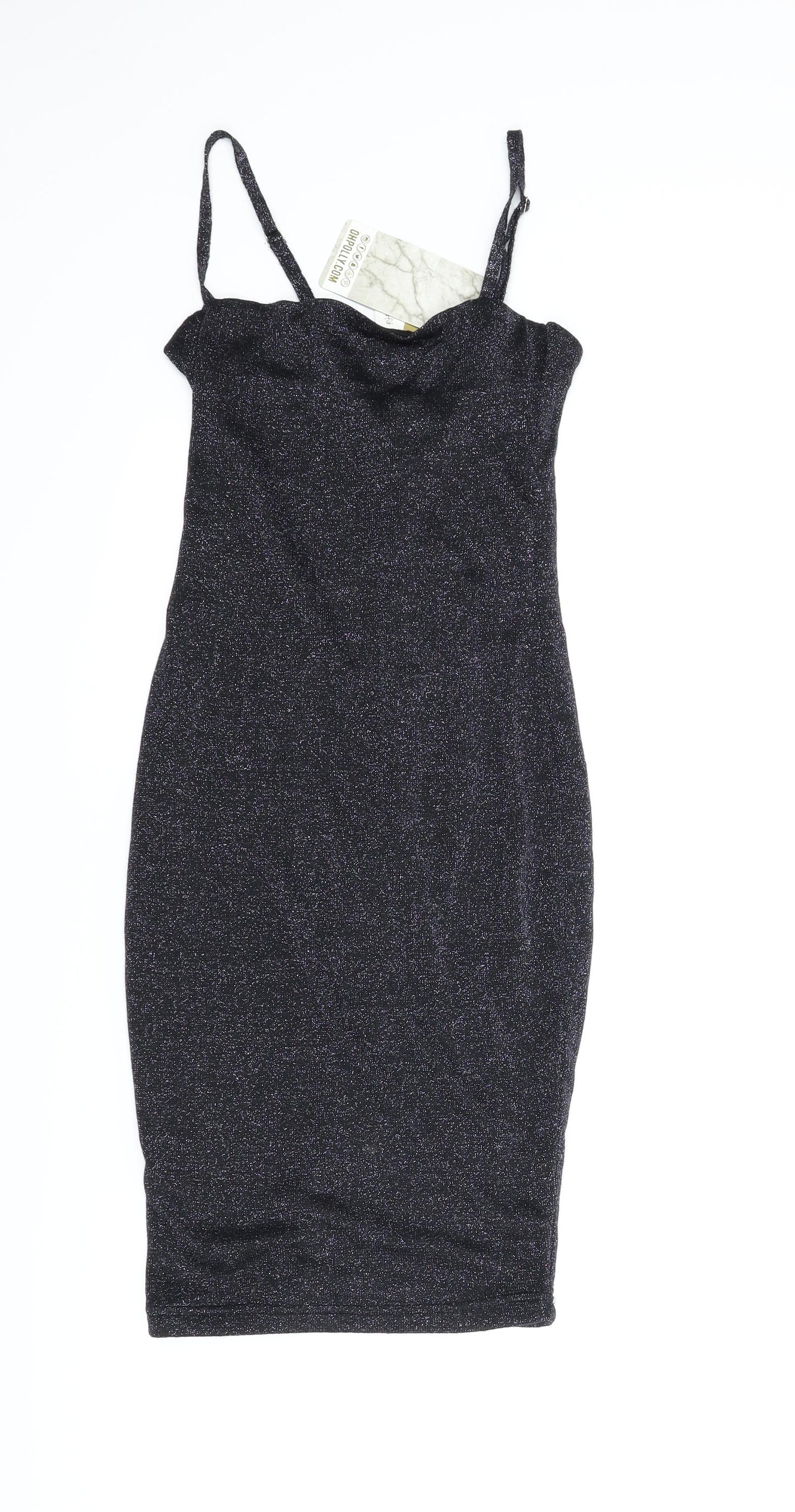 Oh Polly Womens Blue   Bodycon  Size 8