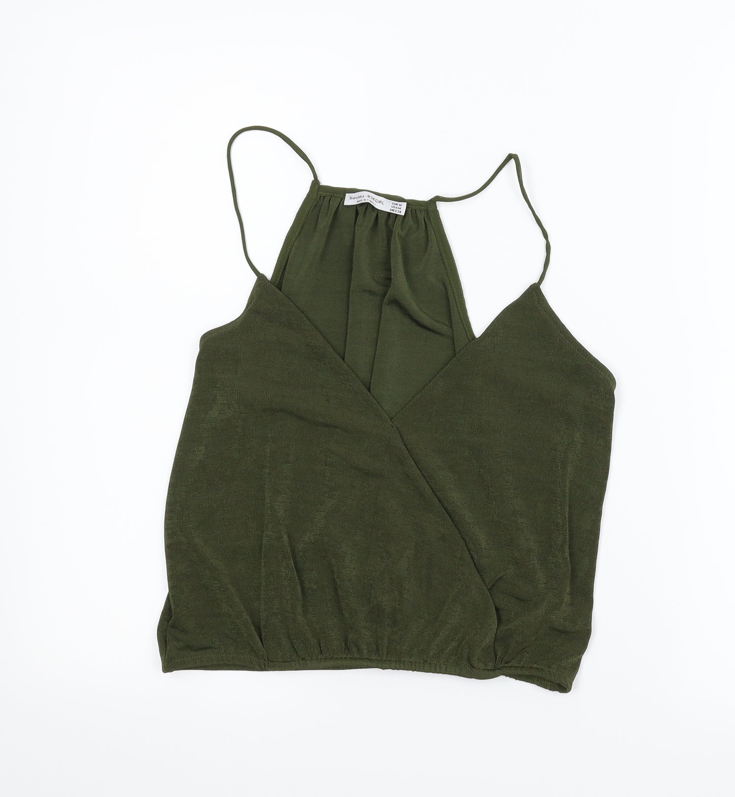 BKS Girl Womens Green   Camisole Tank Size M