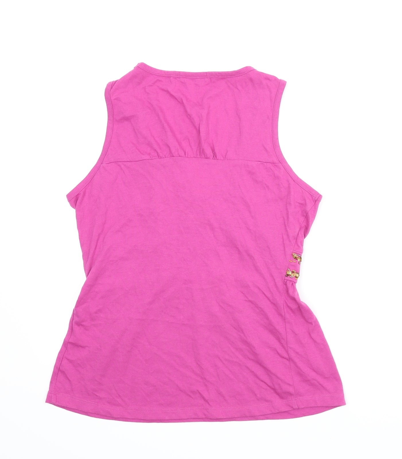 Zingara Womens Purple   Basic Blouse Size M
