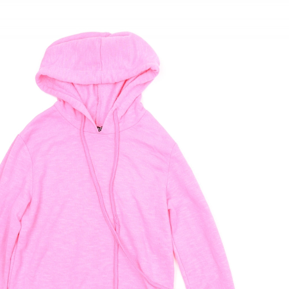 Select Womens Pink   Pullover Hoodie Size 6