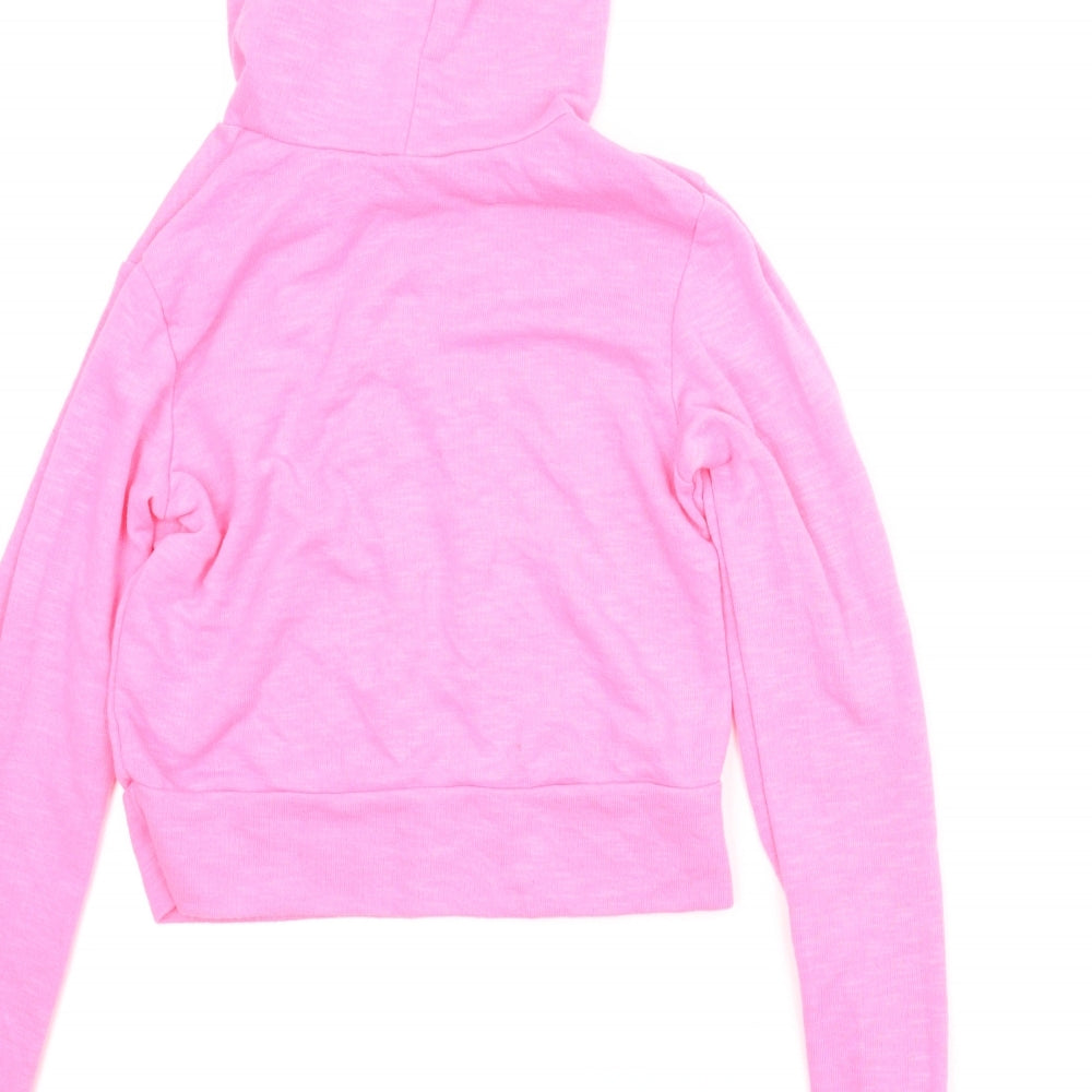 Select Womens Pink   Pullover Hoodie Size 6