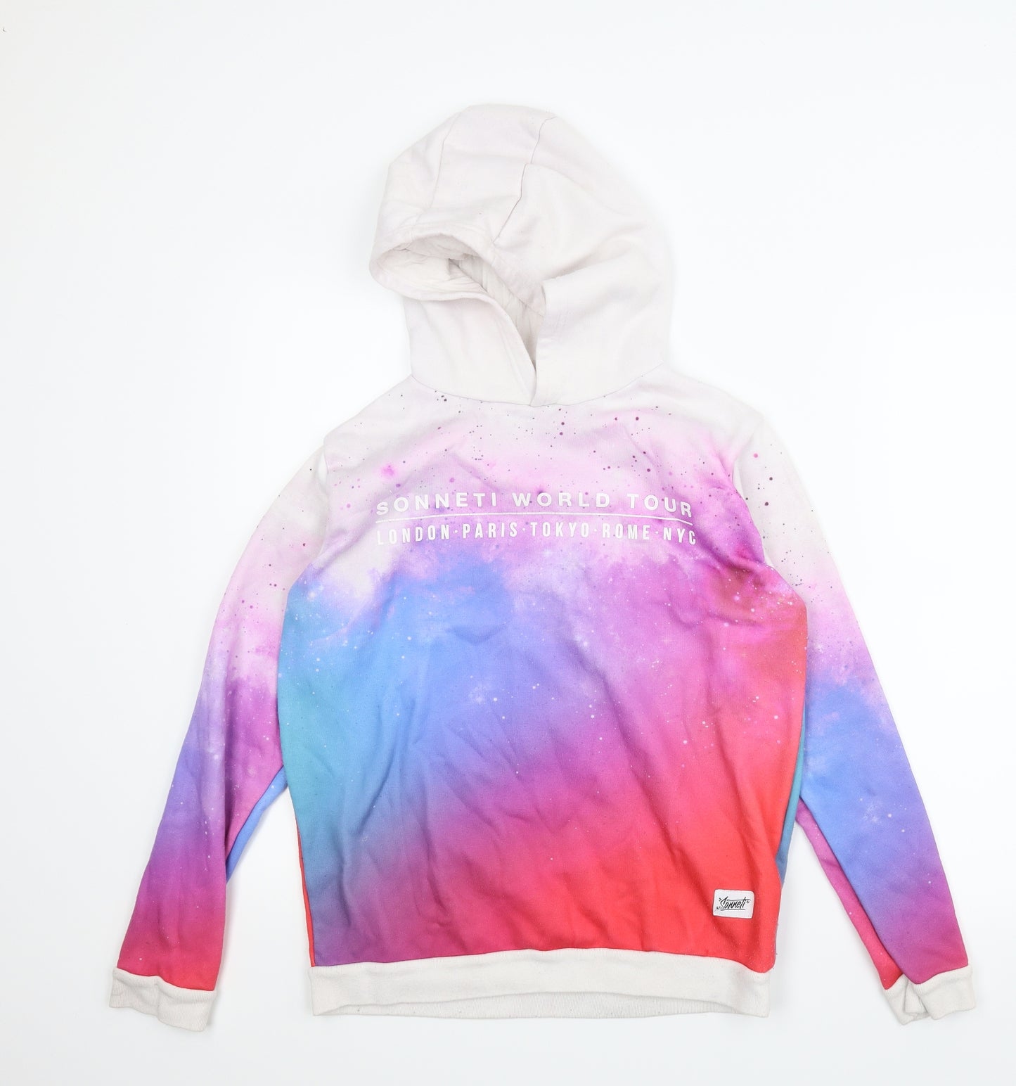 Sonnet Girls Multicoloured   Pullover Hoodie Size 14 Years