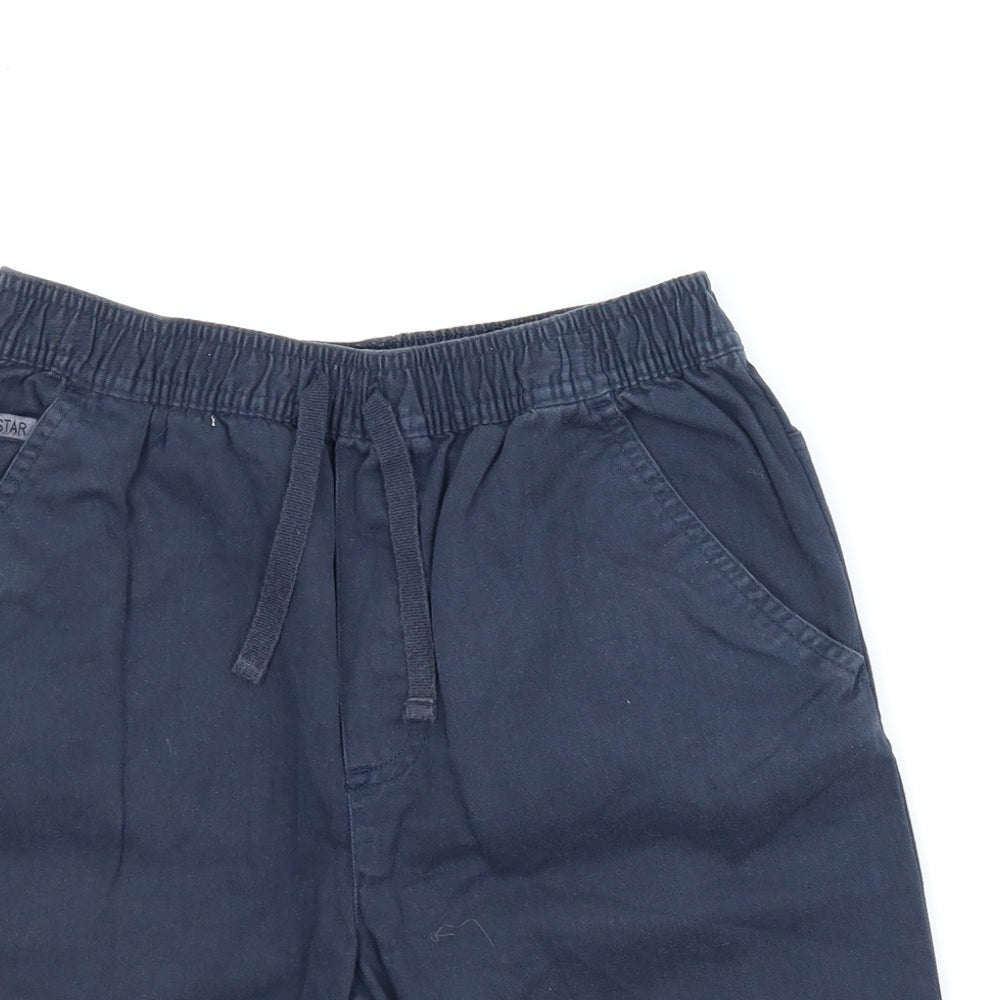 George Boys Blue   Bermuda Shorts Size 9-10 Years