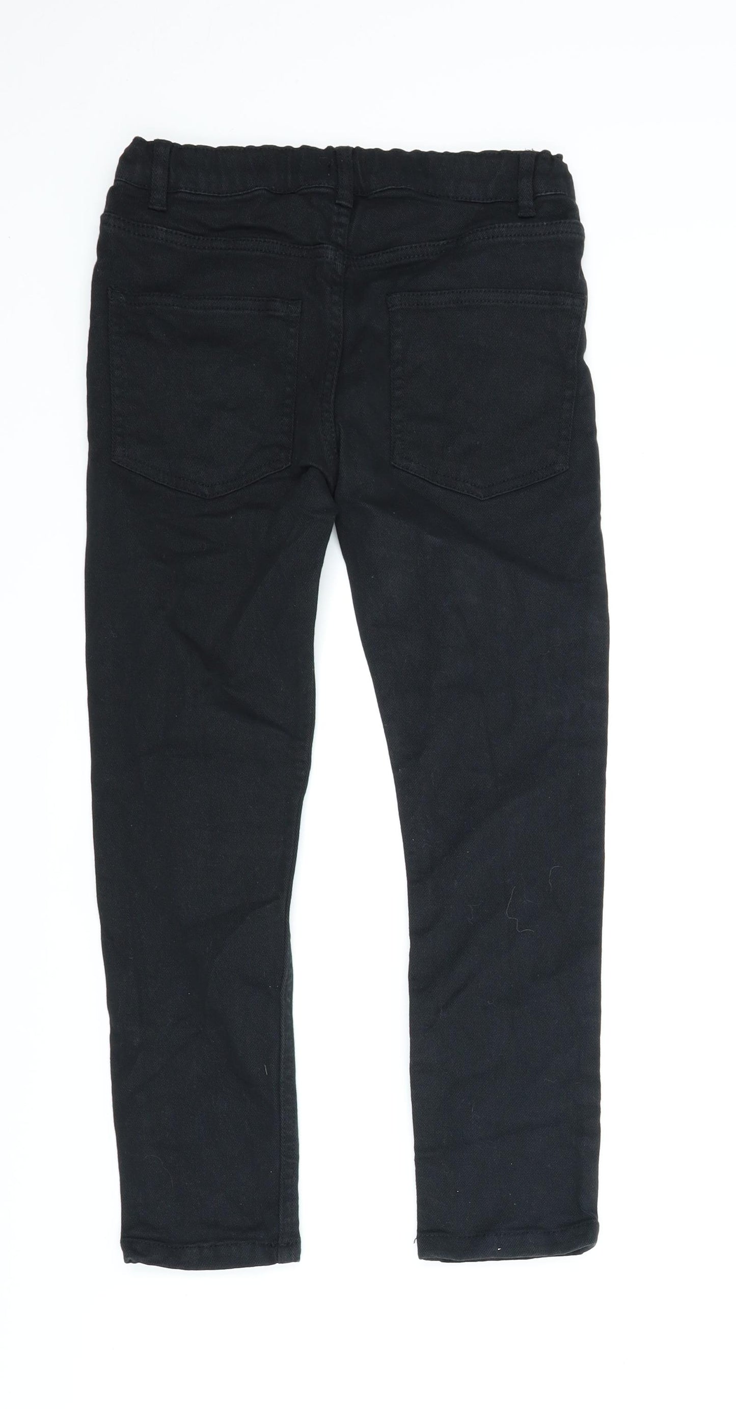 F&F Girls Black   Straight Jeans Size 8-9 Years