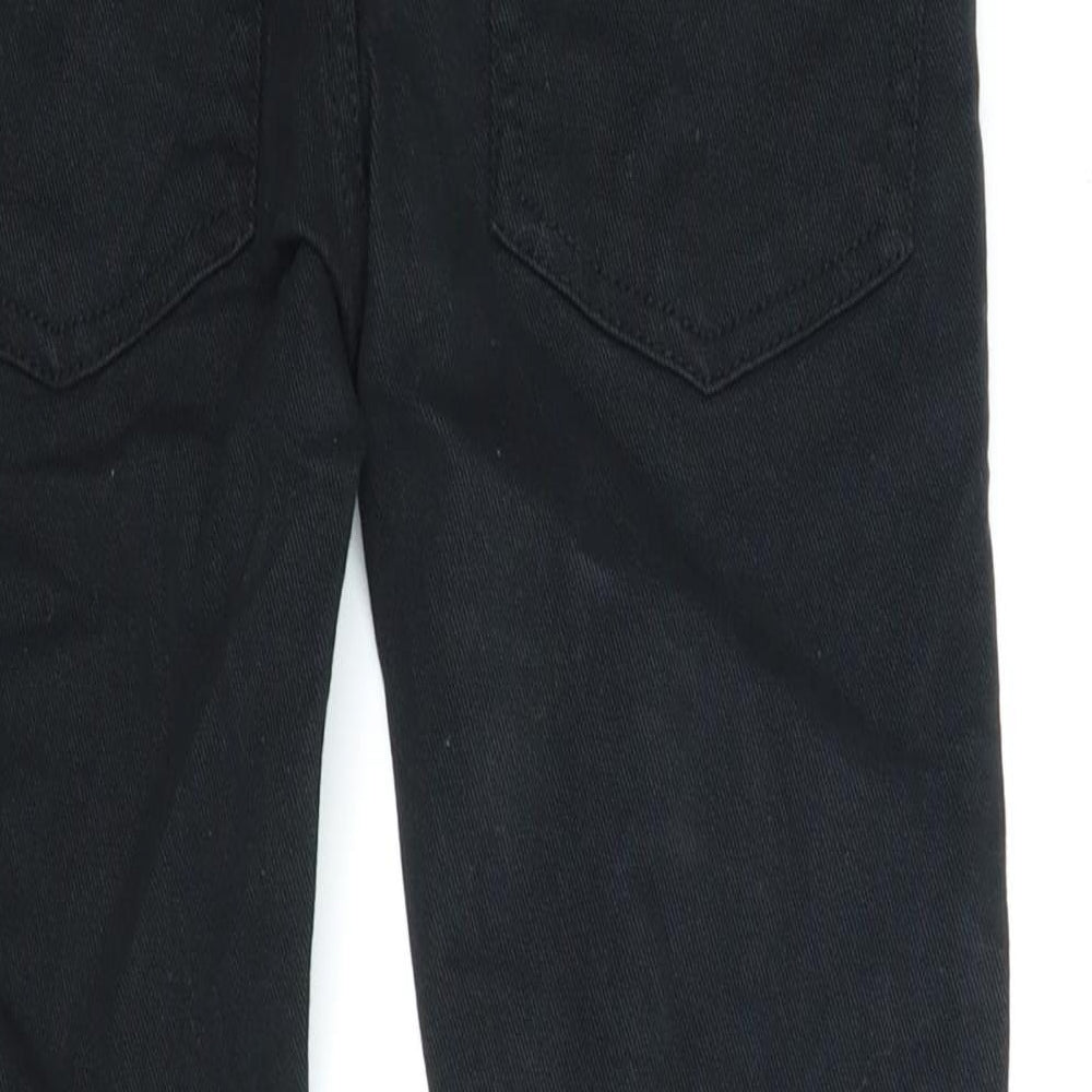 F&F Girls Black   Straight Jeans Size 8-9 Years