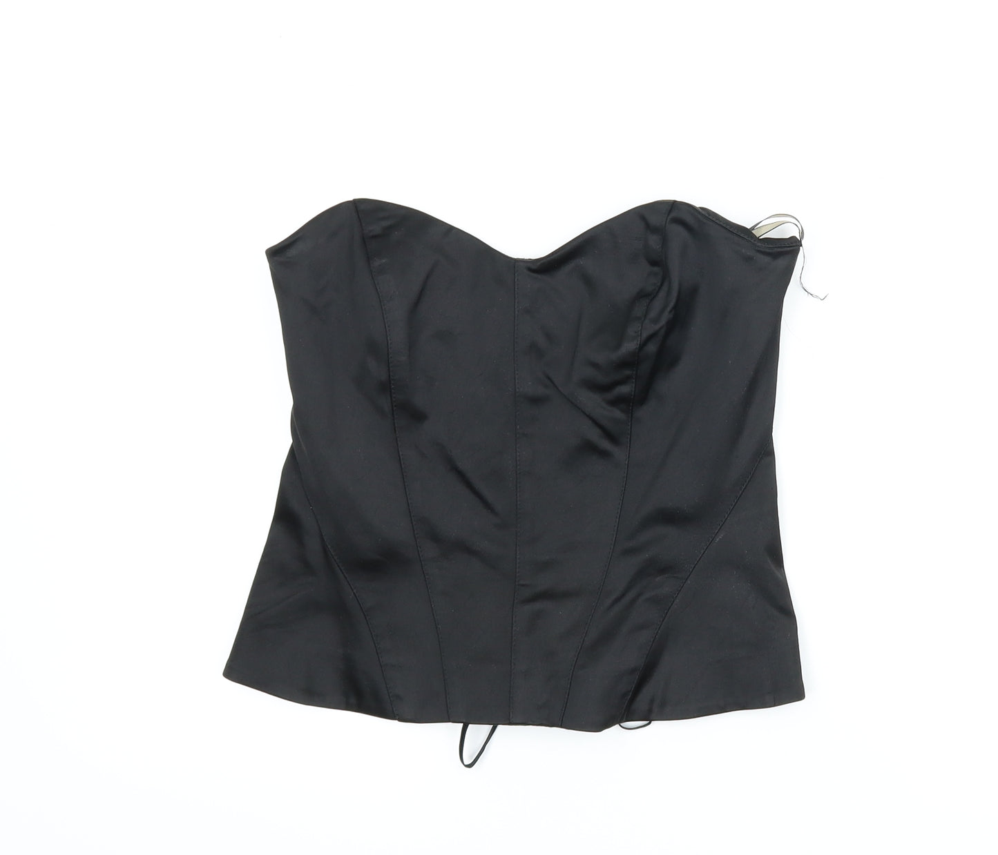 Coast Womens Black   Basic Blouse Size 8  - Corset