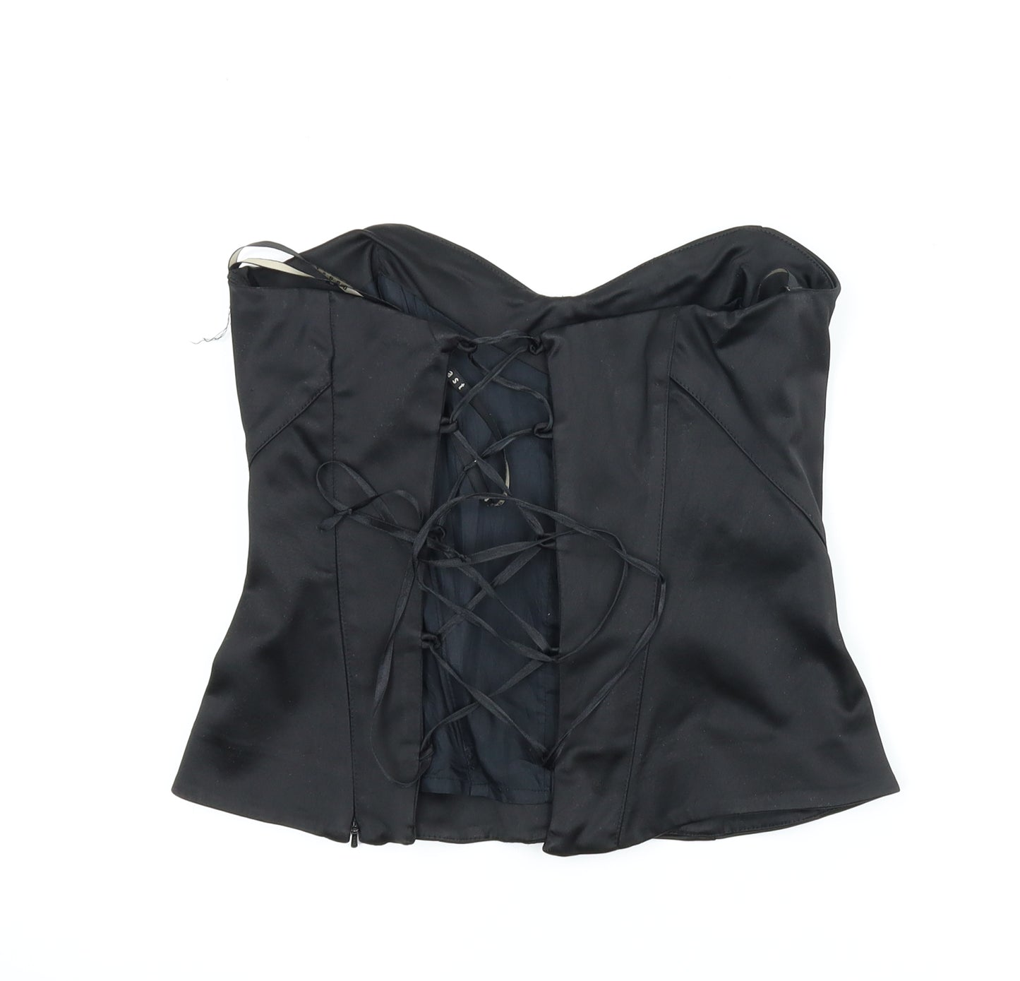Coast Womens Black   Basic Blouse Size 8  - Corset