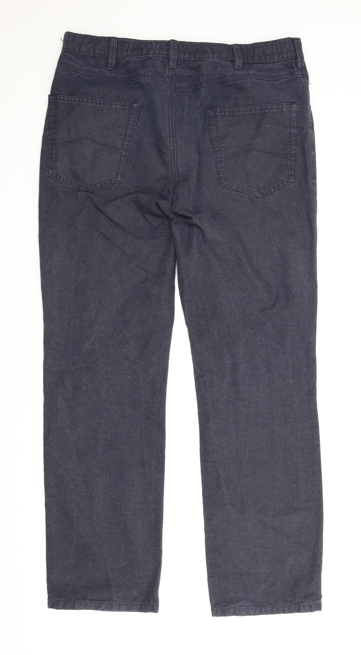 RJR.John Rocha Mens Blue   Straight Jeans Size 34 in L32 in