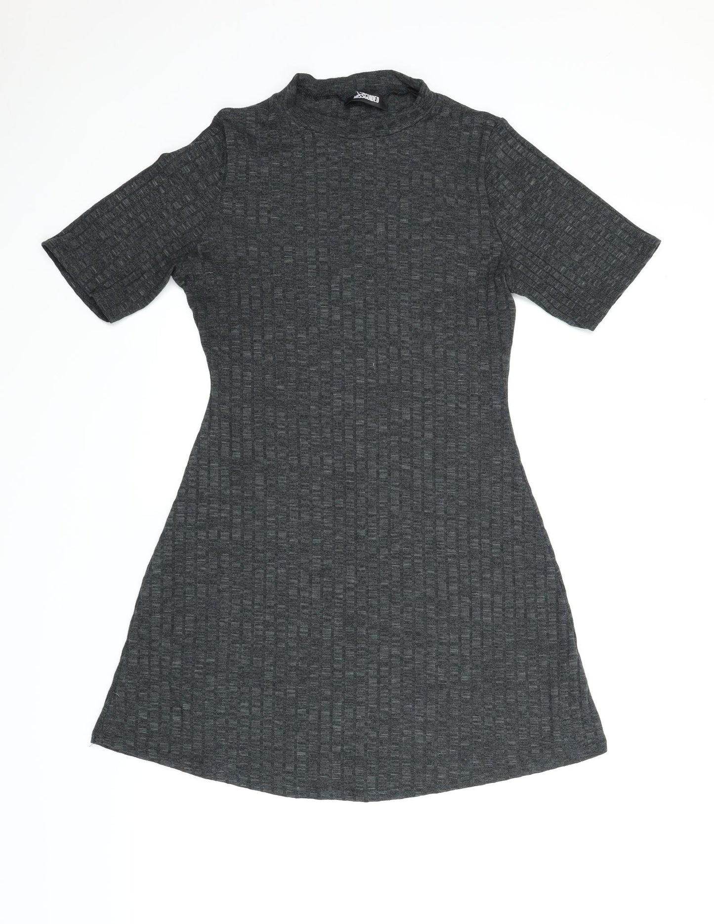 Misguided Womens Grey   A-Line  Size 14