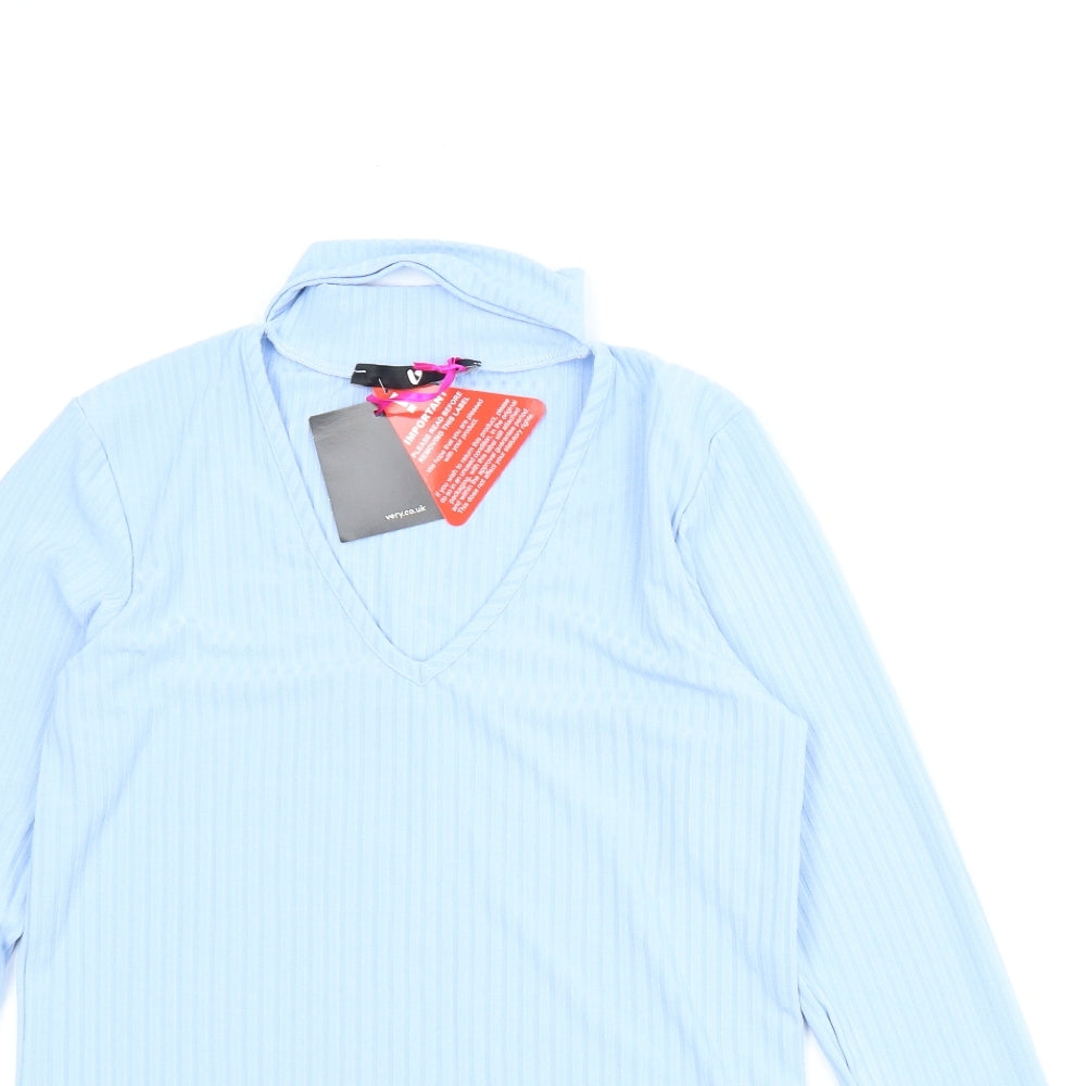 Very Womens Blue   Basic Blouse Size 12