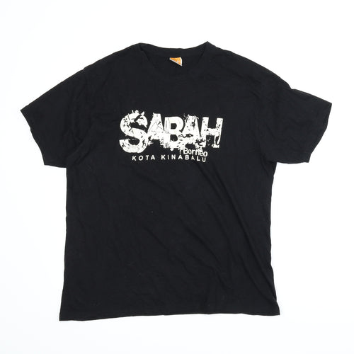 FAS Mens Black    T-Shirt Size XL