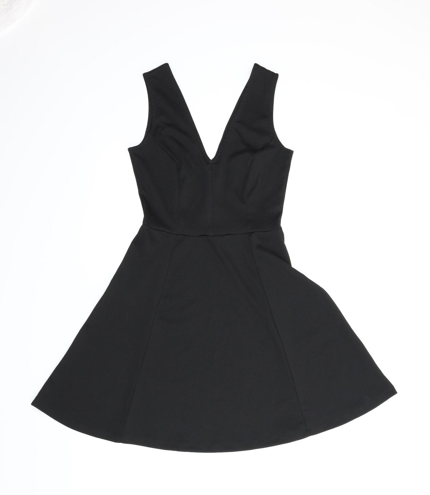 Preworn Womens Black   A-Line  Size 8