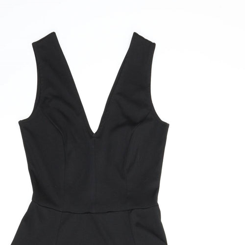 Preworn Womens Black   A-Line  Size 8