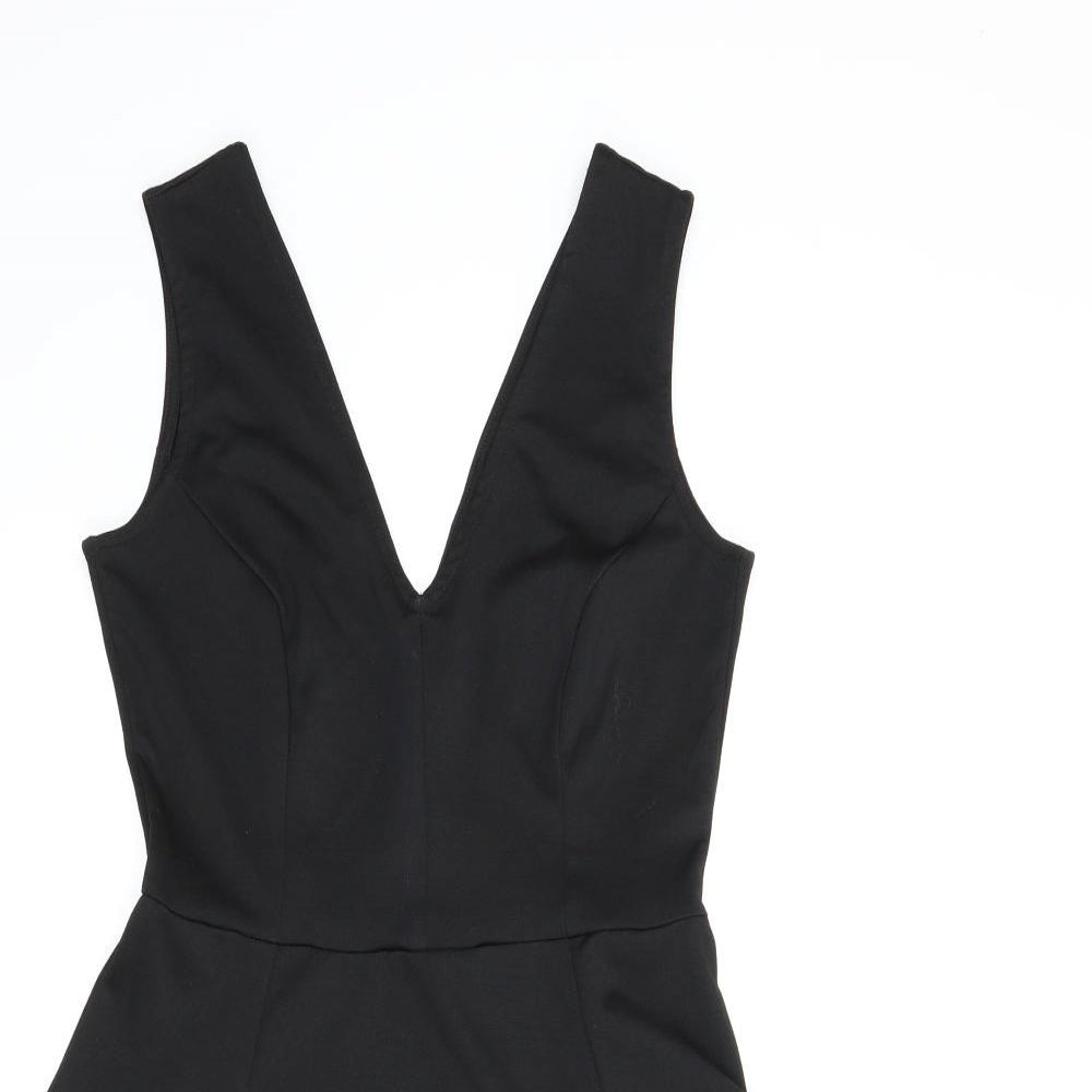 Preworn Womens Black   A-Line  Size 8