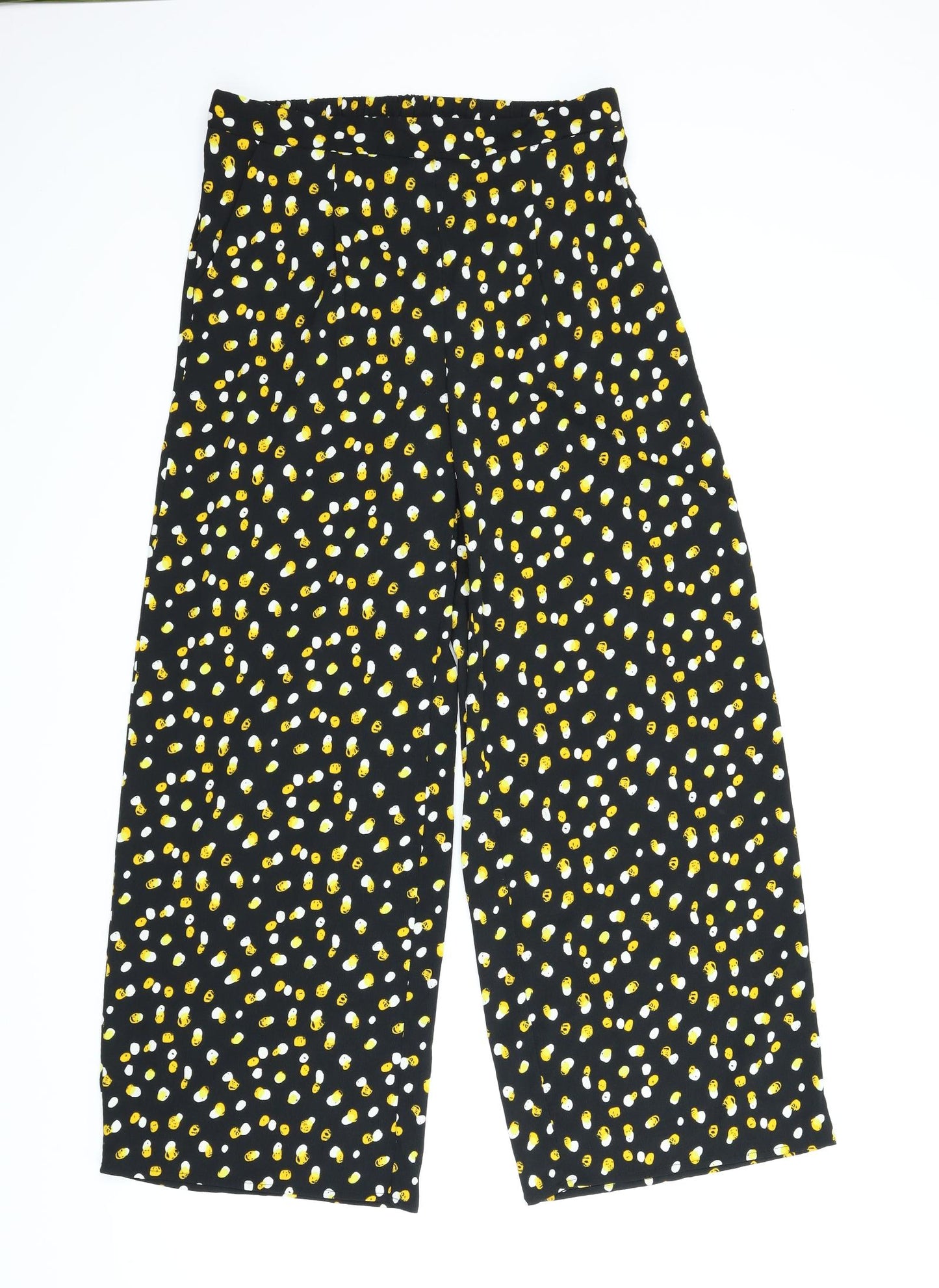 Capsule Womens Black Polka Dot  Bloomer Trousers Size 12 L27 in