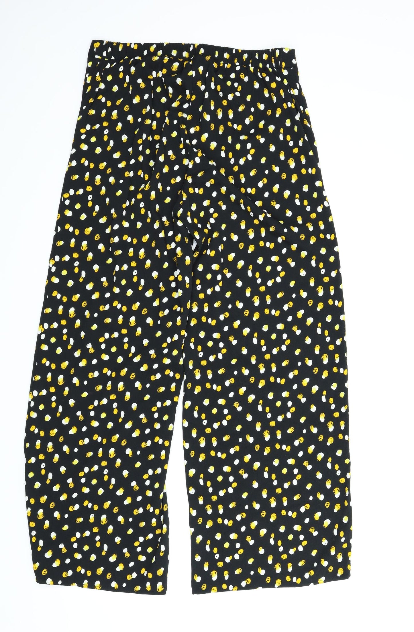 Capsule Womens Black Polka Dot  Bloomer Trousers Size 12 L27 in