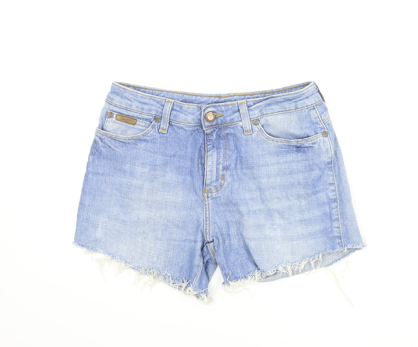 Wrangler Womens Blue   Mom Shorts Size M