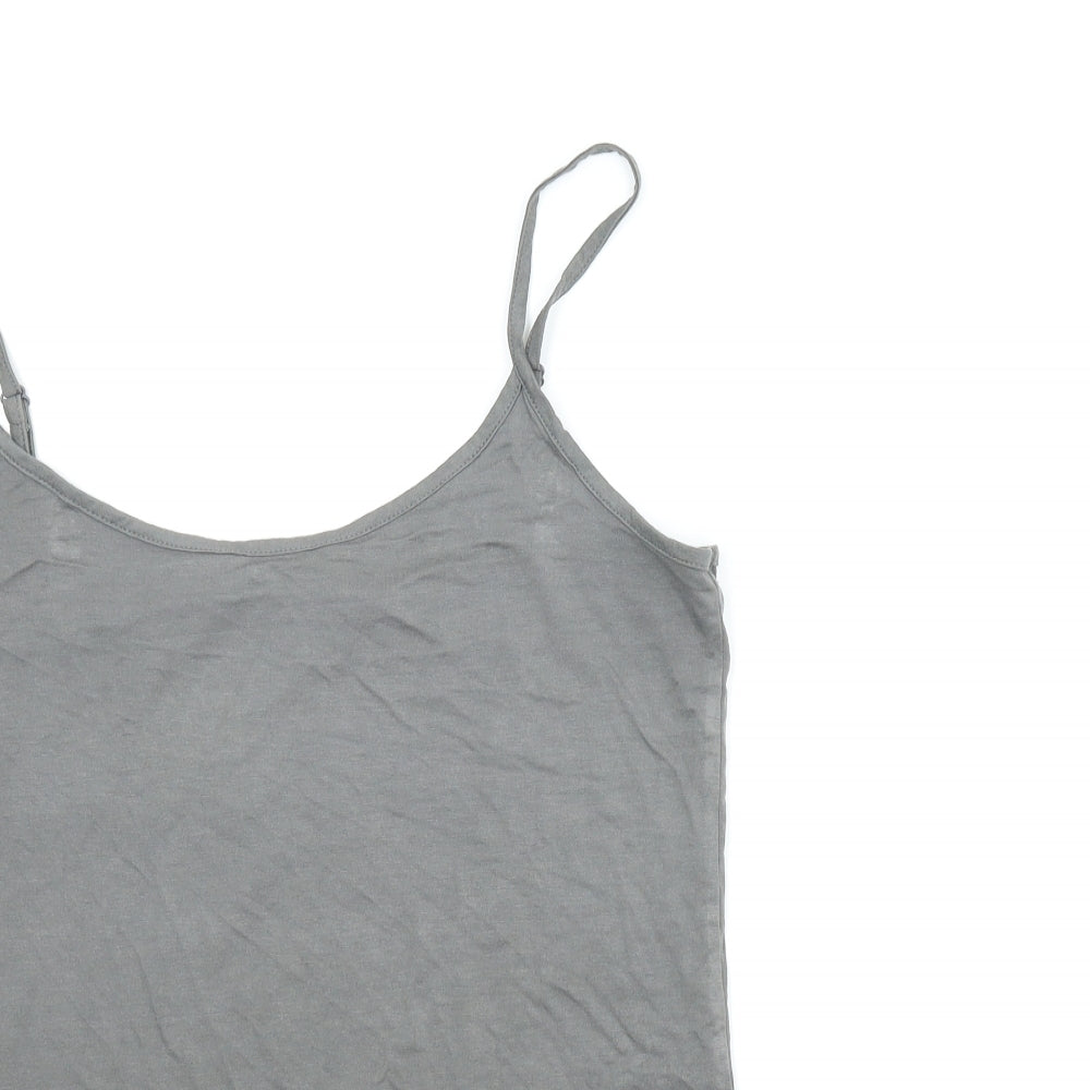 Per Una Womens Grey   Camisole Tank Size 14
