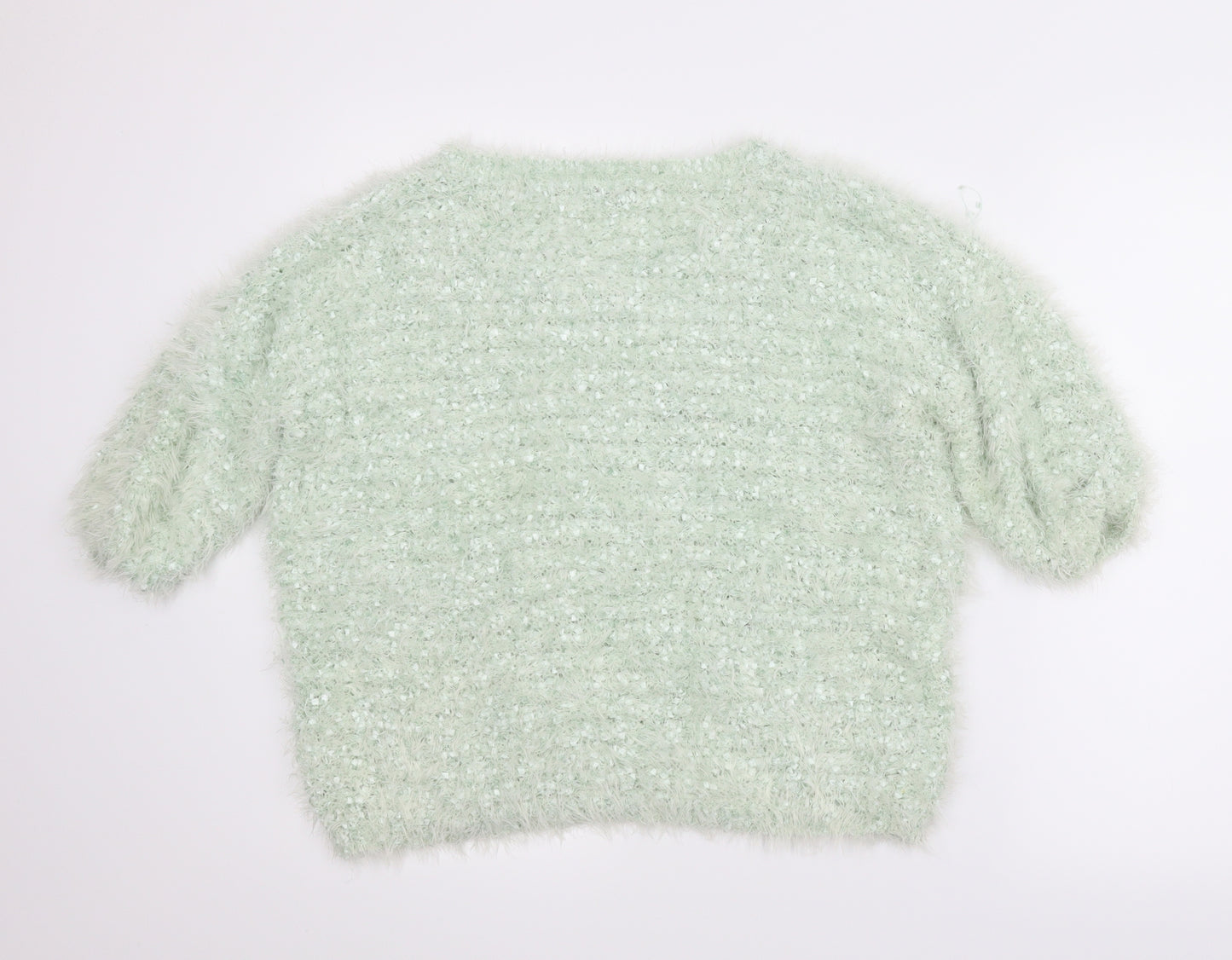 F&F Womens Green   Pullover Jumper Size 16
