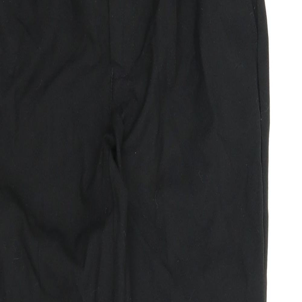 F&F Boys Black   Carpenter Trousers Size 10-11 Years