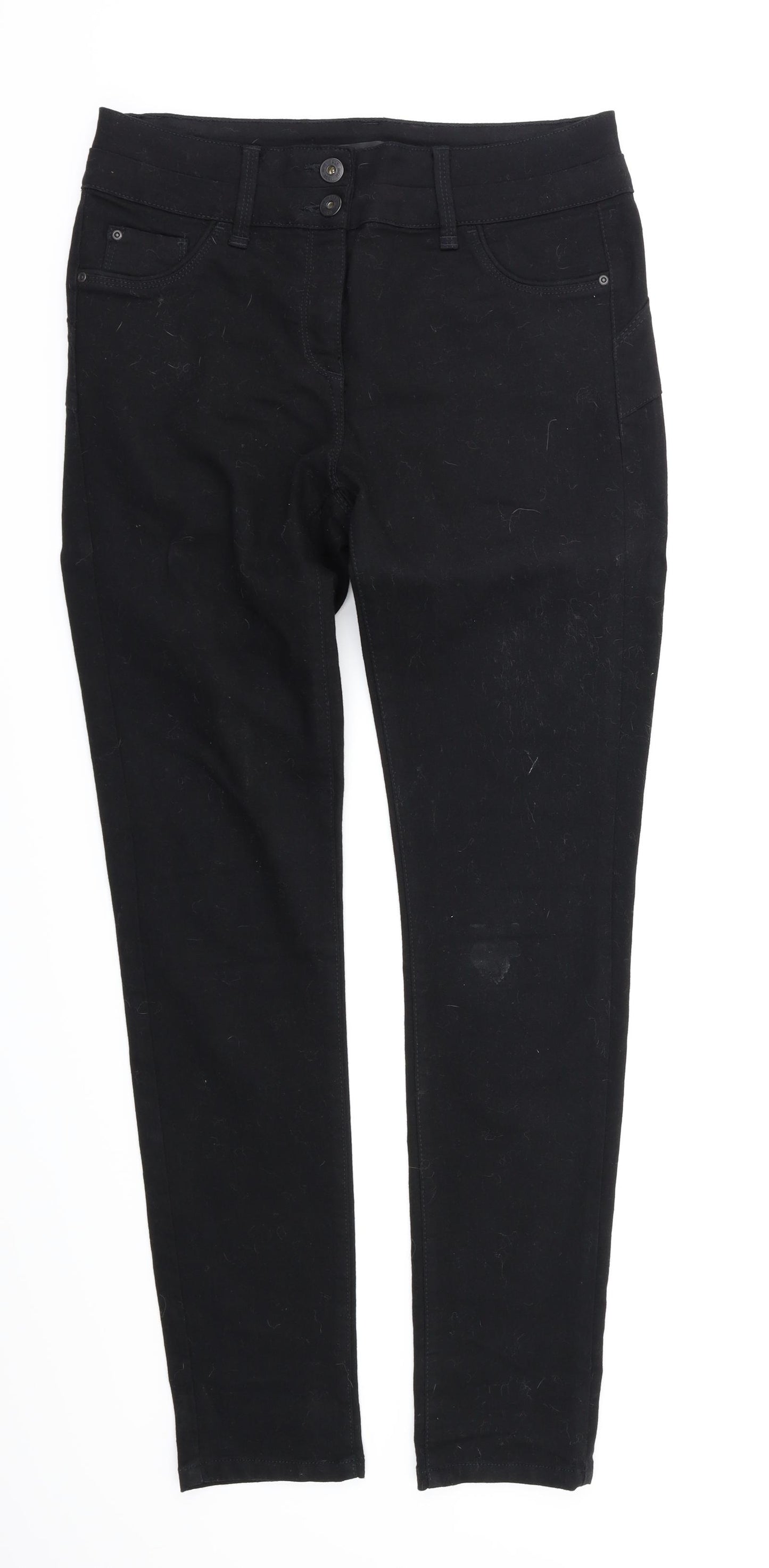 Next  Womens Black   Skinny Jeans Size 12 L32 in