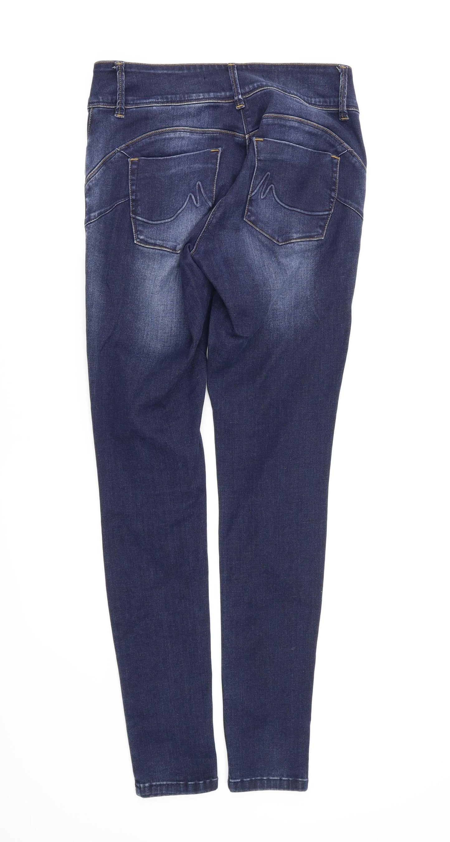 NEXT Womens Blue   Skinny Jeans Size 12 L32 in