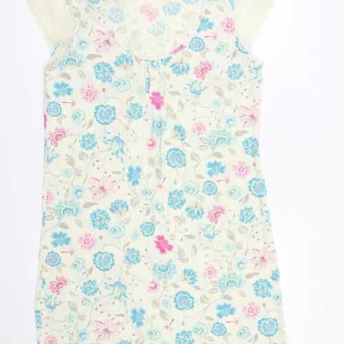 TU Womens Ivory Floral  Capri Dress Size 10