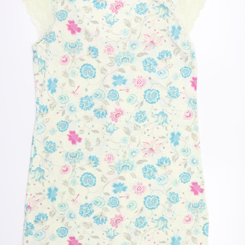 TU Womens Ivory Floral  Capri Dress Size 10