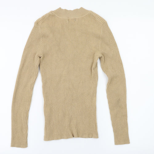 Primark  Womens Beige   Basic T-Shirt Size S