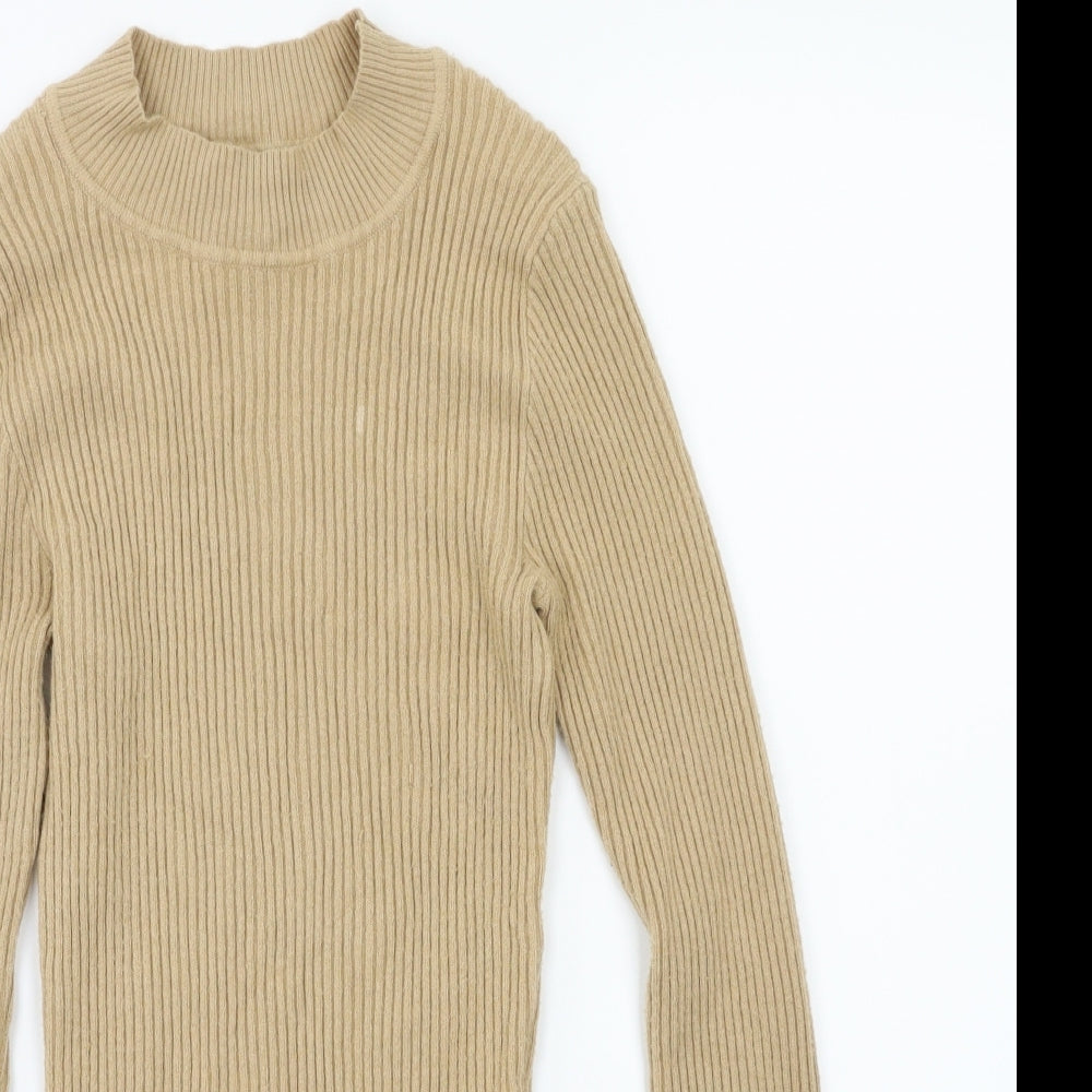 Primark  Womens Beige   Basic T-Shirt Size S