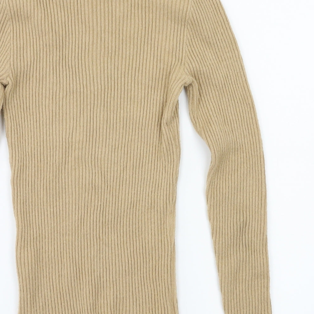 Primark  Womens Beige   Basic T-Shirt Size S