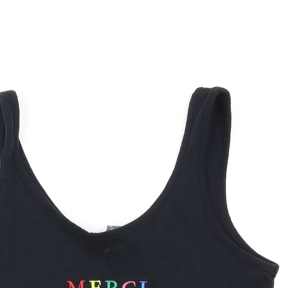 Primark  Womens Black   Basic T-Shirt Size 10