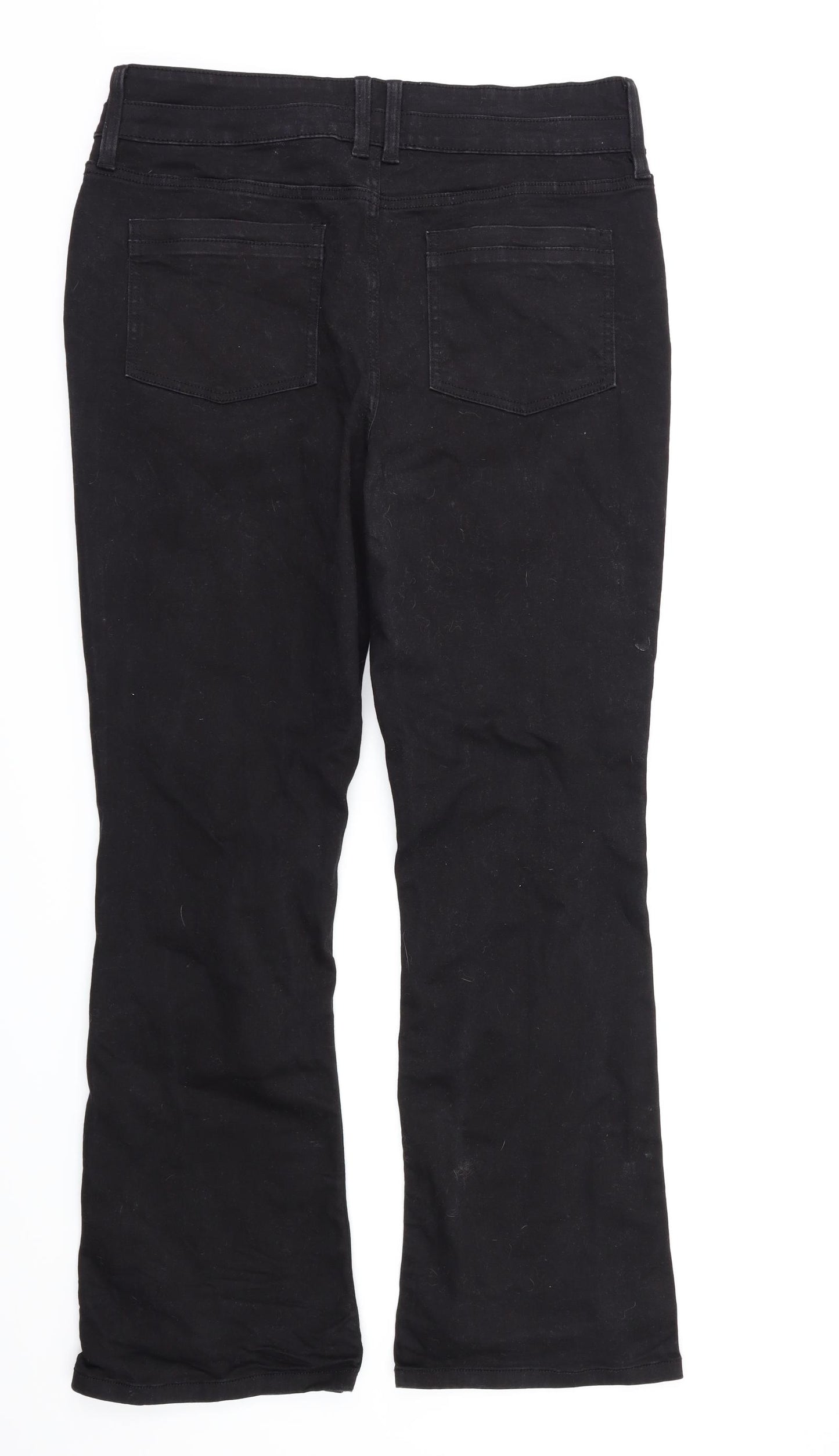 F&F Womens Black   Flared Jeans Size 16 L30 in