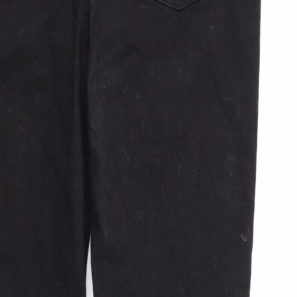 F&F Womens Black   Flared Jeans Size 16 L30 in