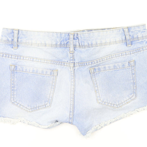 Denim &co  Womens Blue   Hot Pants Shorts Size 8