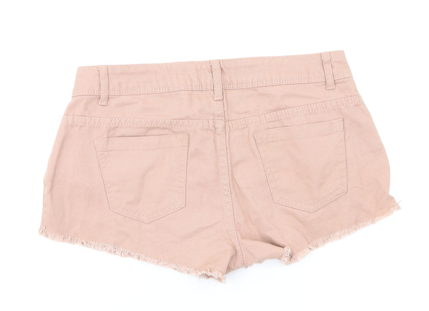 Denim &co  Womens Pink   Hot Pants Shorts Size 8