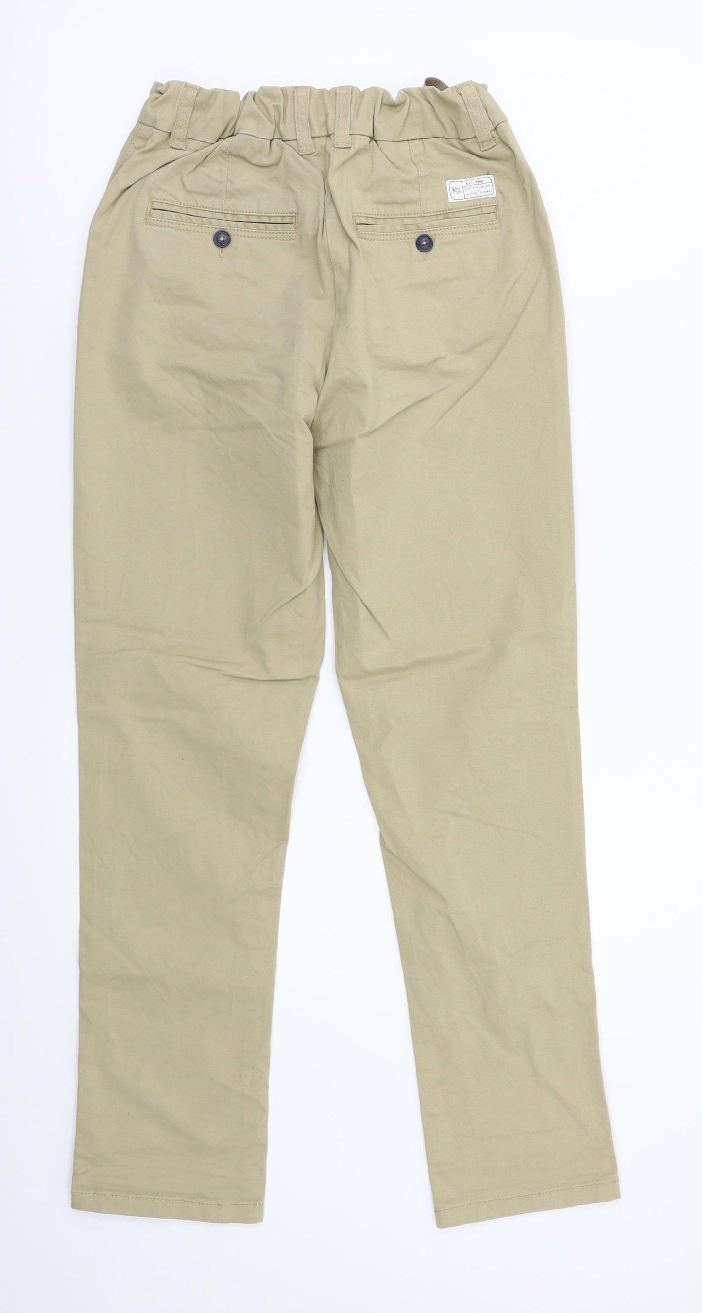 Jasper J Conran Boys Beige Ikat  Cargo Trousers Size 12 Years