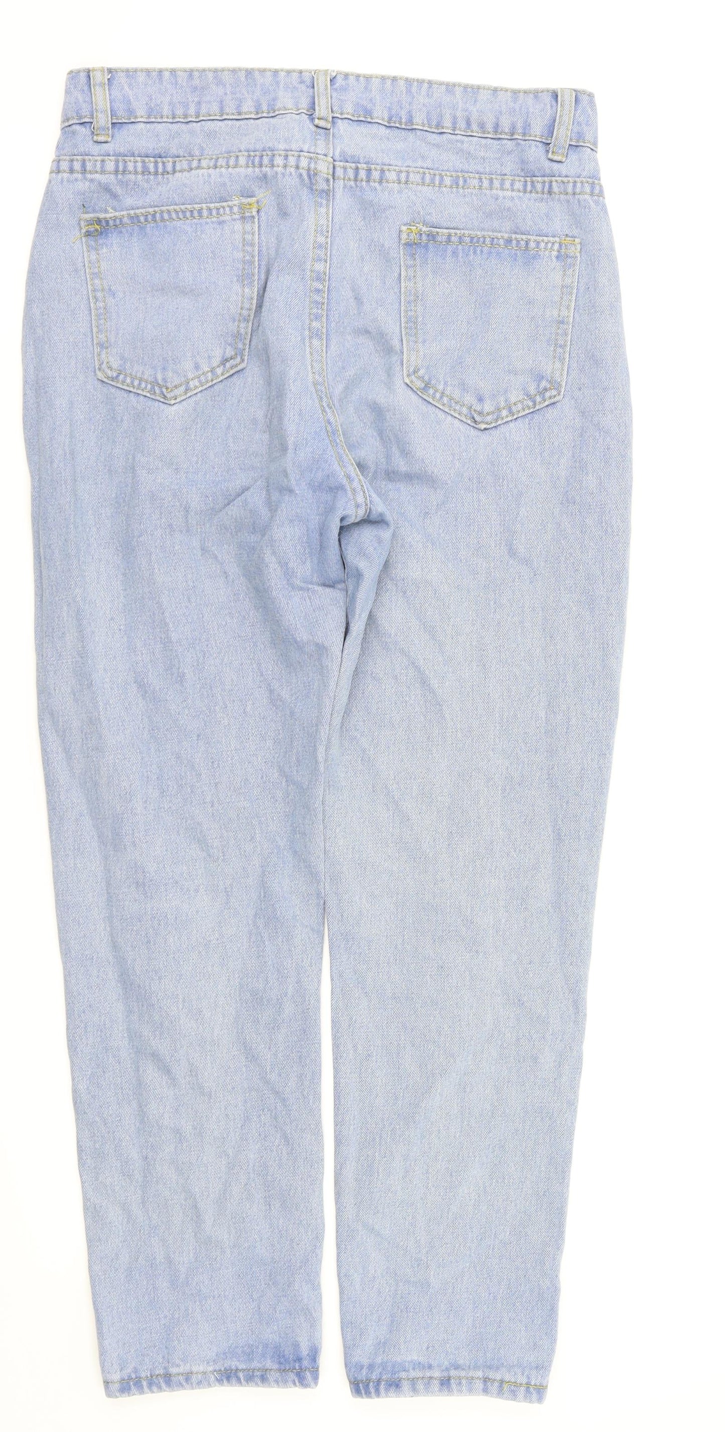 preworn  Womens Blue   Straight Jeans Size S L25 in