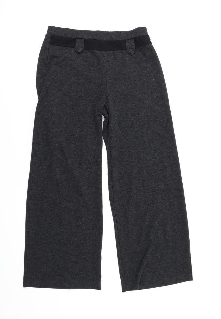 per una  Womens Grey   Trousers  Size 10 L25 in