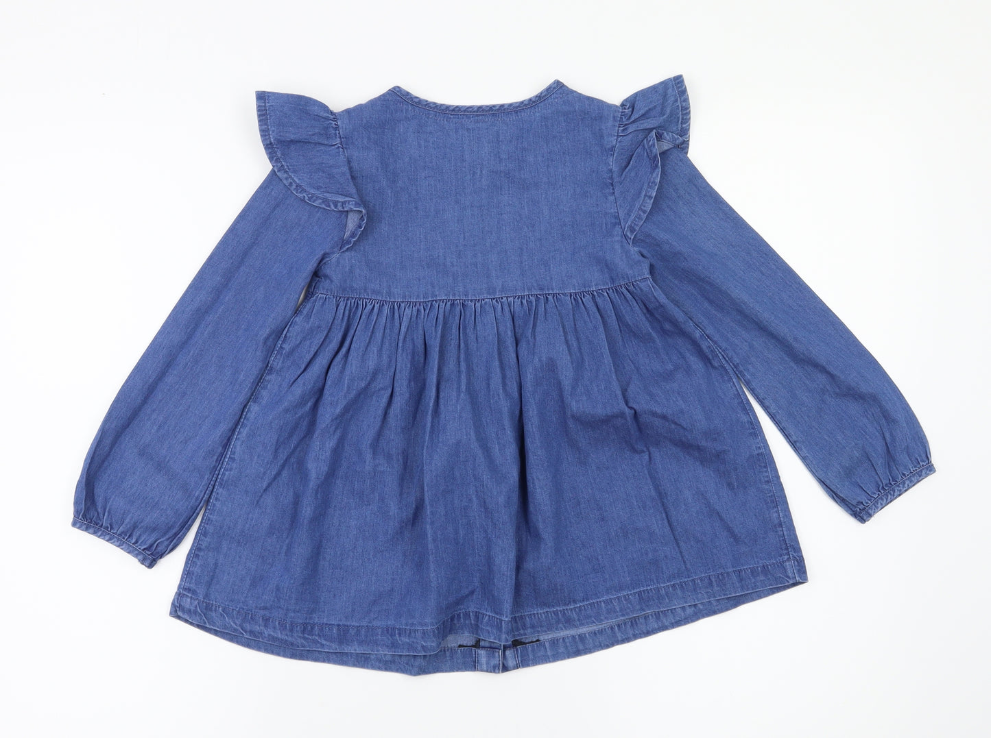 TU Girls Blue   Fit & Flare  Size 4-5 Years