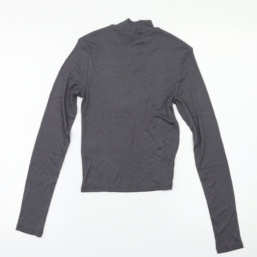 H&M Womens Grey   Basic T-Shirt Size XS