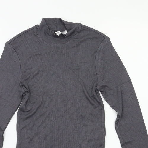 H&M Womens Grey   Basic T-Shirt Size XS