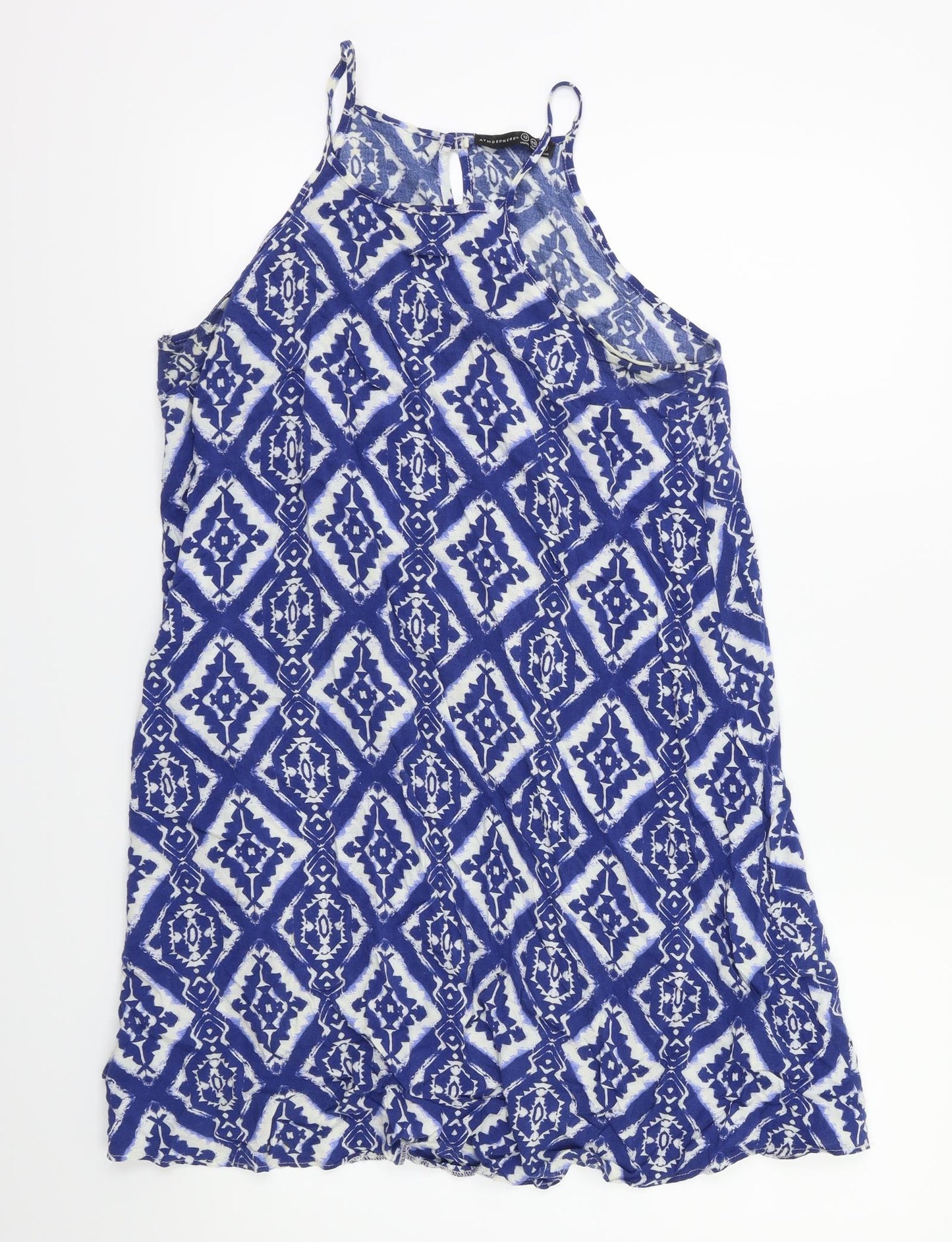 Primark Womens Blue Floral  Fit & Flare  Size 12